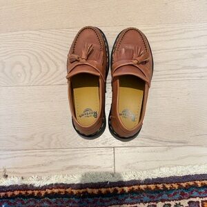 Dr. Martens Adrian Tan Leather Tassel Loafers